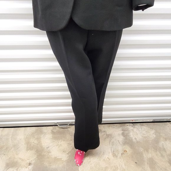 1960s B. Altman Vintage Suit Pants Jacket Set SM - Picture 8 of 13